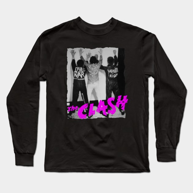 the clash Long Sleeve T-Shirt by small alley co